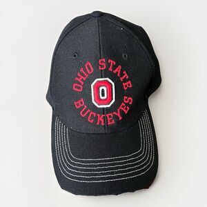 Ohio State Black Buckeyes One Size Baseball Cap Hat